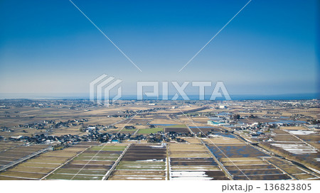 2月下旬の富山県東部の朝日町の様子 2月下旬の富山県東部の朝日町の様子 136823805