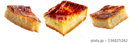 Pastel de Choclo baked corn casserole, placed isolated on white background, concept of South American Cuisine Pastel de Choclo baked corn casserole, placed isolated on white background, concept of South American Cuisine 136825262