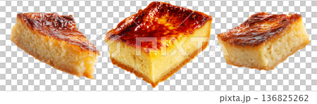Pastel de Choclo baked corn casserole, placed isolated on white background, concept of South American Cuisine 136825262