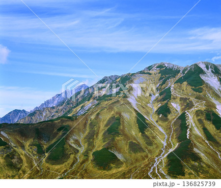 室堂から立山連峰を望む 室堂から立山連峰を望む 136825739