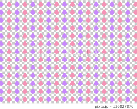 紫桃のクローバーの背景素材 紫桃のクローバーの背景素材 136827876