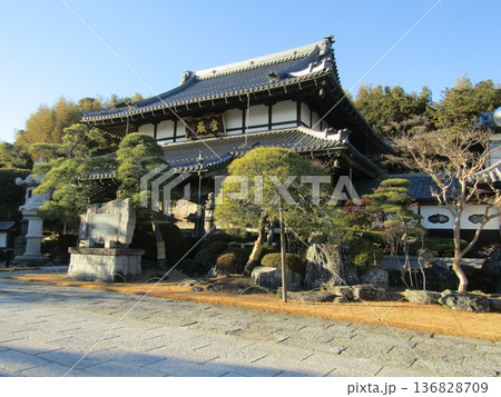 茨城県のひたちなか海浜の沿線のお寺 136828709