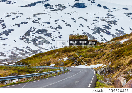 Road to Dalsnibba mountain, Norway 136828838