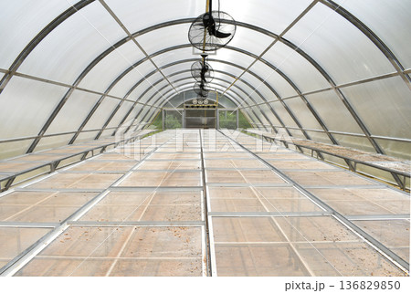 Agricultural product drying room With the sun 136829850