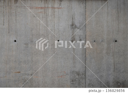 Concrete wall texture with water stains Concrete wall texture with water stains 136829856