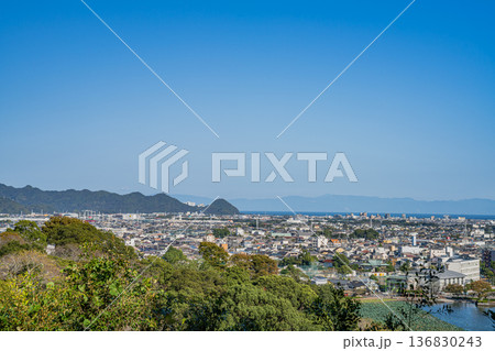 藤枝市の街並み(静岡県) 136830243