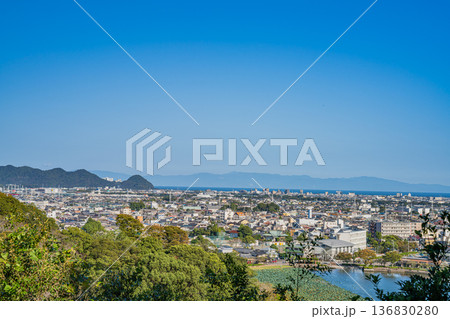 藤枝市の街並み(静岡県) 136830280