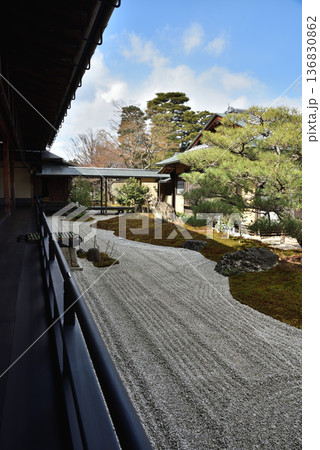 冬の大徳寺塔頭黄梅院　北庭　作仏庭(京都市北区) 136830862
