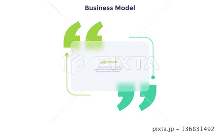 Modern Infographic Vector Illustration. Presentation Slide Chart Modern Infographic Vector Illustration. Presentation Slide Chart 136831492