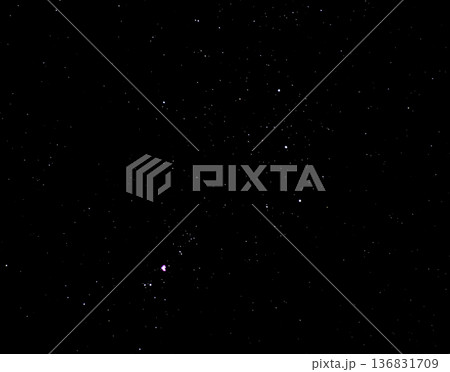 Starry night sky. A piece of the sky. Starry night sky. A piece of the sky. 136831709