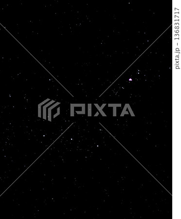 Starry night sky. A piece of the sky. Starry night sky. A piece of the sky. 136831717