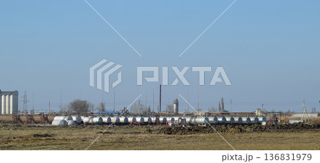 Horizontal marketable petroleum Park 136831979