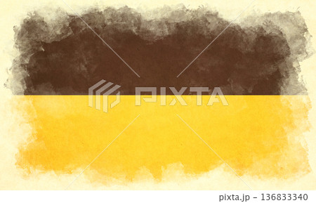 Baden-Wurttemberg, Munich or Aachen - vintage flag 136833340