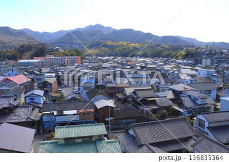 臼杵市街（臼杵城跡より） 136835364