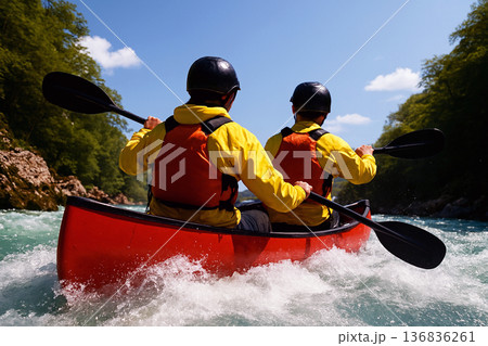 渓流下り 136836261