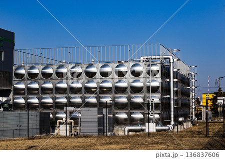 貯水槽　ステンレスパネルタンク 136837606