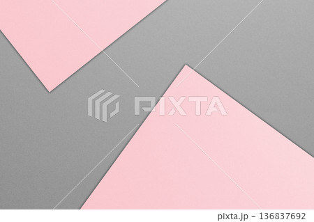 Pink Grey Paper Background Luxury Premium Template Card Texture Wall Patter Craft Letter Cardboard Recycle Page Sheet rought Carton Vintage Canva Element Empty Space Mockup Product Businness Summer. 136837692