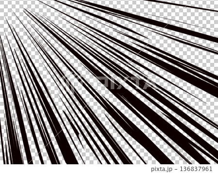 ベクターイラスト背景,集中線,漫画,効果線 136837961
