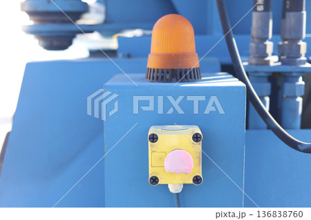 Industrial Control Panel With Beacon Light 136838760