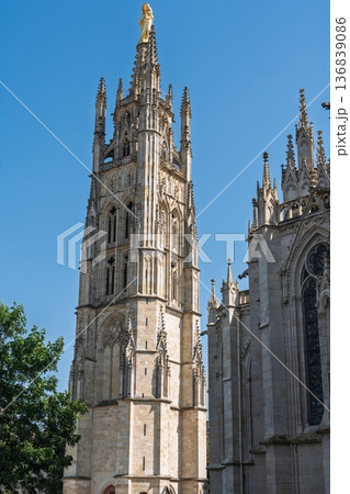 Saint Michel Basilica in Bordo, France A Stunning Gothic Masterpiece of Architecture Saint Michel Basilica in Bordo, France A Stunning Gothic Masterpiece of Architecture 136839086
