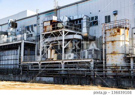 製造工場プラント　大型集塵機 136839108