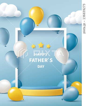 風船 気球 バロン 136839273