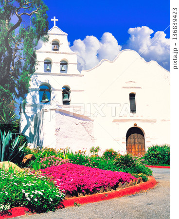 サンディエゴのサンディエゴエミッションの景観 136839423