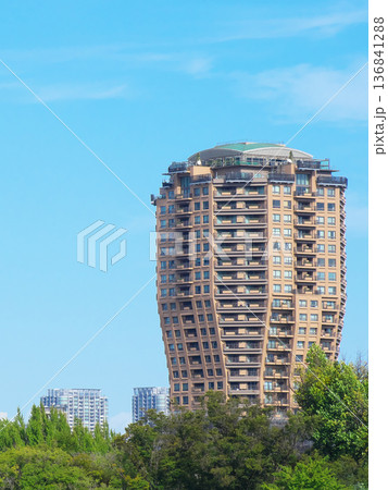 緑豊かな元麻布の高級マンション　 都市景観（2025年10月） 136841288