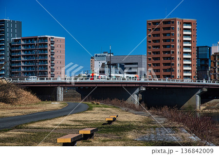 早春の河川敷 早春の河川敷 136842009
