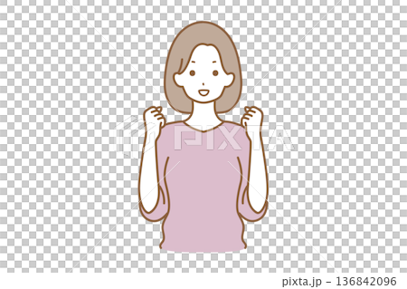 女性臉部表情動機 女性臉部表情動機 136842096