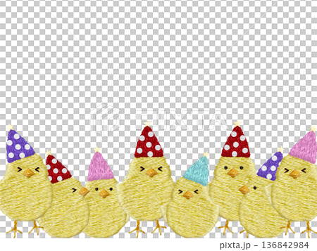 【派對小妞相框】手工刺繡插畫材質 136842984