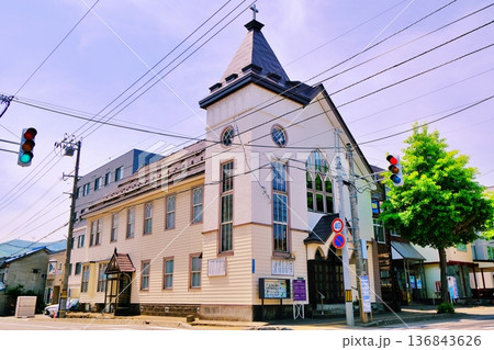 小樽市指定歴史的建造物 第29号　旧小樽組合基督教会 136843626