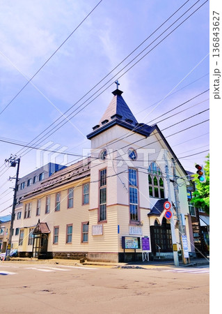 小樽市指定歴史的建造物 第29号 旧小樽組合基督教会 小樽市指定歴史的建造物 第29号 旧小樽組合基督教会 136843627