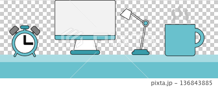 一張舒適的電腦環境照片 136843885