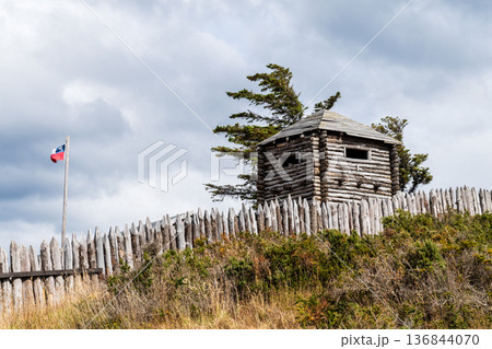 Historic Fort Bulnes in Chile Historic Fort Bulnes in Chile 136844070