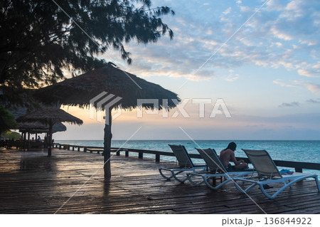 The coast of northern Zanzibar The coast of northern Zanzibar 136844922