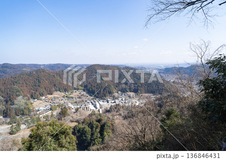 勝峰山の登山口から見た景色（東京都あきる野市） 136846431