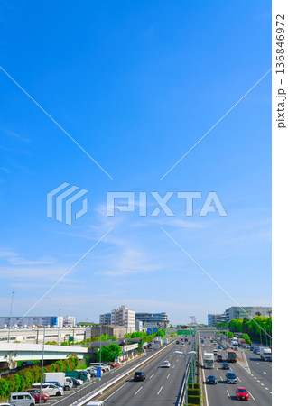 【東京都】5月・品川区の都市風景 【東京都】5月・品川区の都市風景 136846972