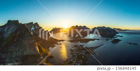 Lofoten is an archipelago in the county of Nordland, Norway. Lofoten is an archipelago in the county of Nordland, Norway. 136848145
