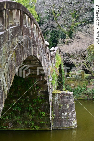 眼鏡橋(諫早公園・長崎県諫早市) 眼鏡橋(諫早公園・長崎県諫早市) 136848213