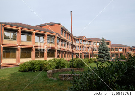 School in Malesnica residential area, Zagreb, Croatia School in Malesnica residential area, Zagreb, Croatia 136848761