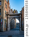 Pro Patria Arch on Oude Burg in Bruges 136848858