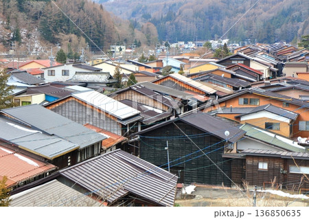 【長野県】奈良井宿の街並み 136850635