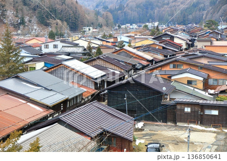 【長野県】奈良井宿の街並み 136850641