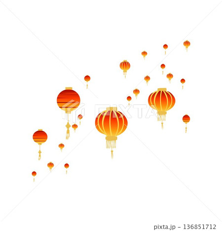 Lantern Festival Collection for Festivals free vector illustration Lantern Festival Collection for Festivals free vector illustration 136851712