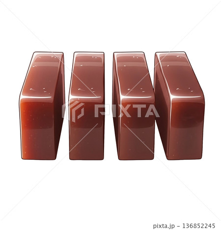 研ぎ澄まされた美 羊羹の真髄 136852245