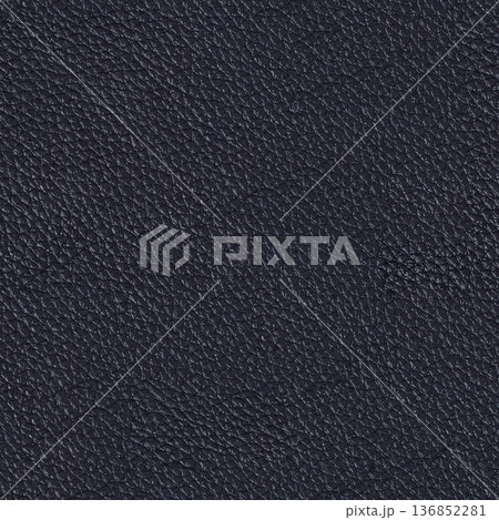 Texture of dark blue leather on macro. Seamless square background, tile ready. Texture of dark blue leather on macro. Seamless square background, tile ready. 136852281