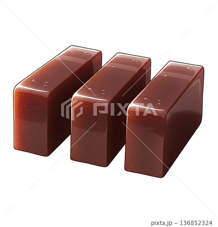 心解ける甘さ 贅を尽くした羊羹 136852324