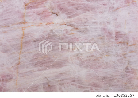 Cristallo Rosa Wow Quarzite background, texture in a gentle pink tone for personal design work. 136852357