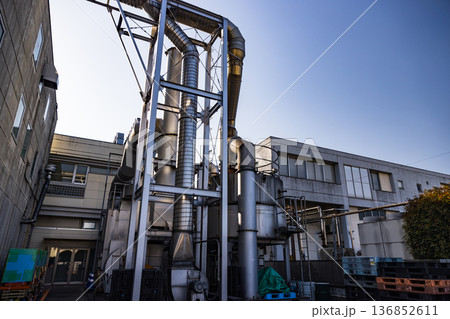 工場設備 集塵機 工場設備 集塵機 136852611